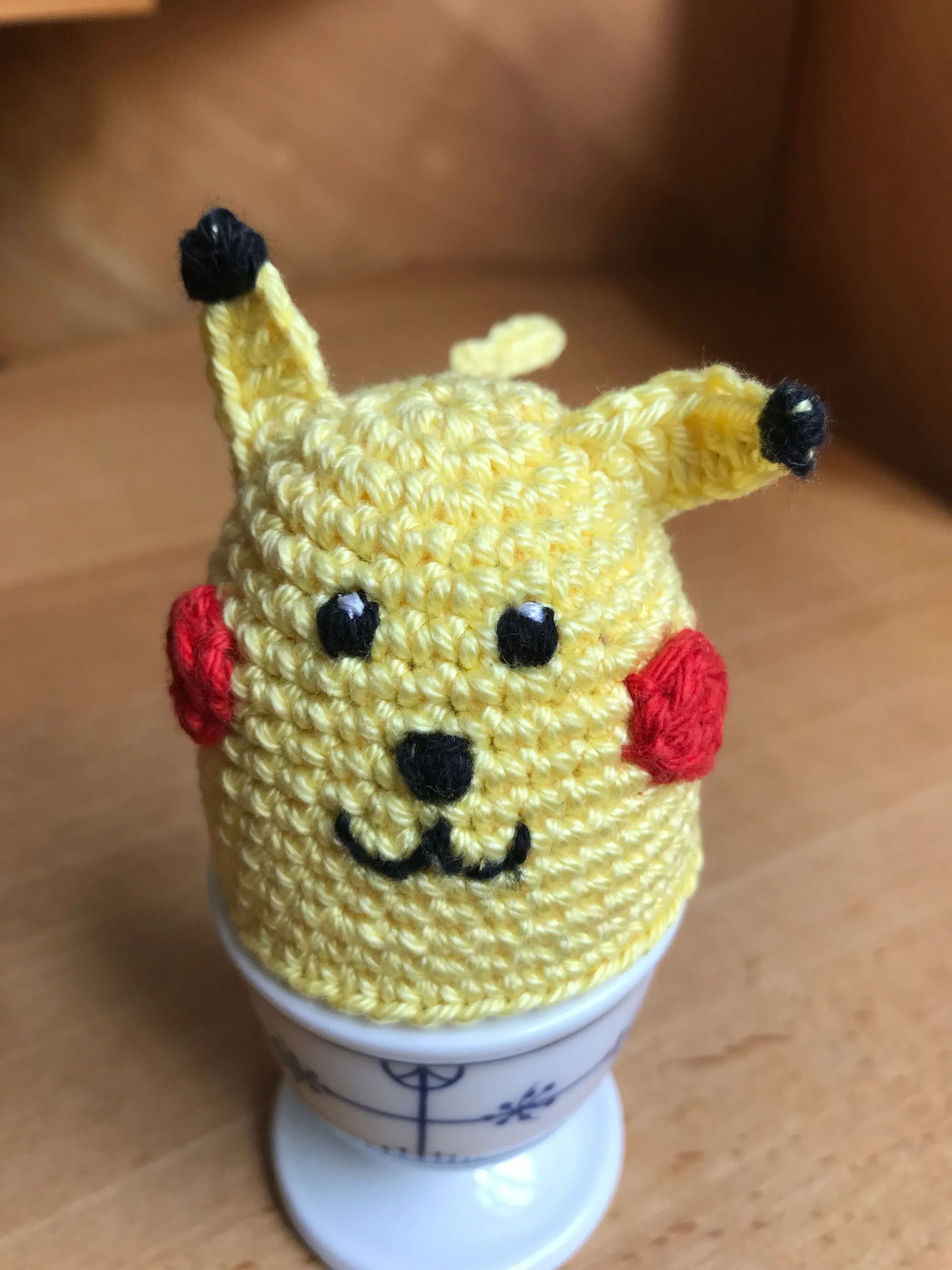 Eierwärmer Picachu Pokemon Figur