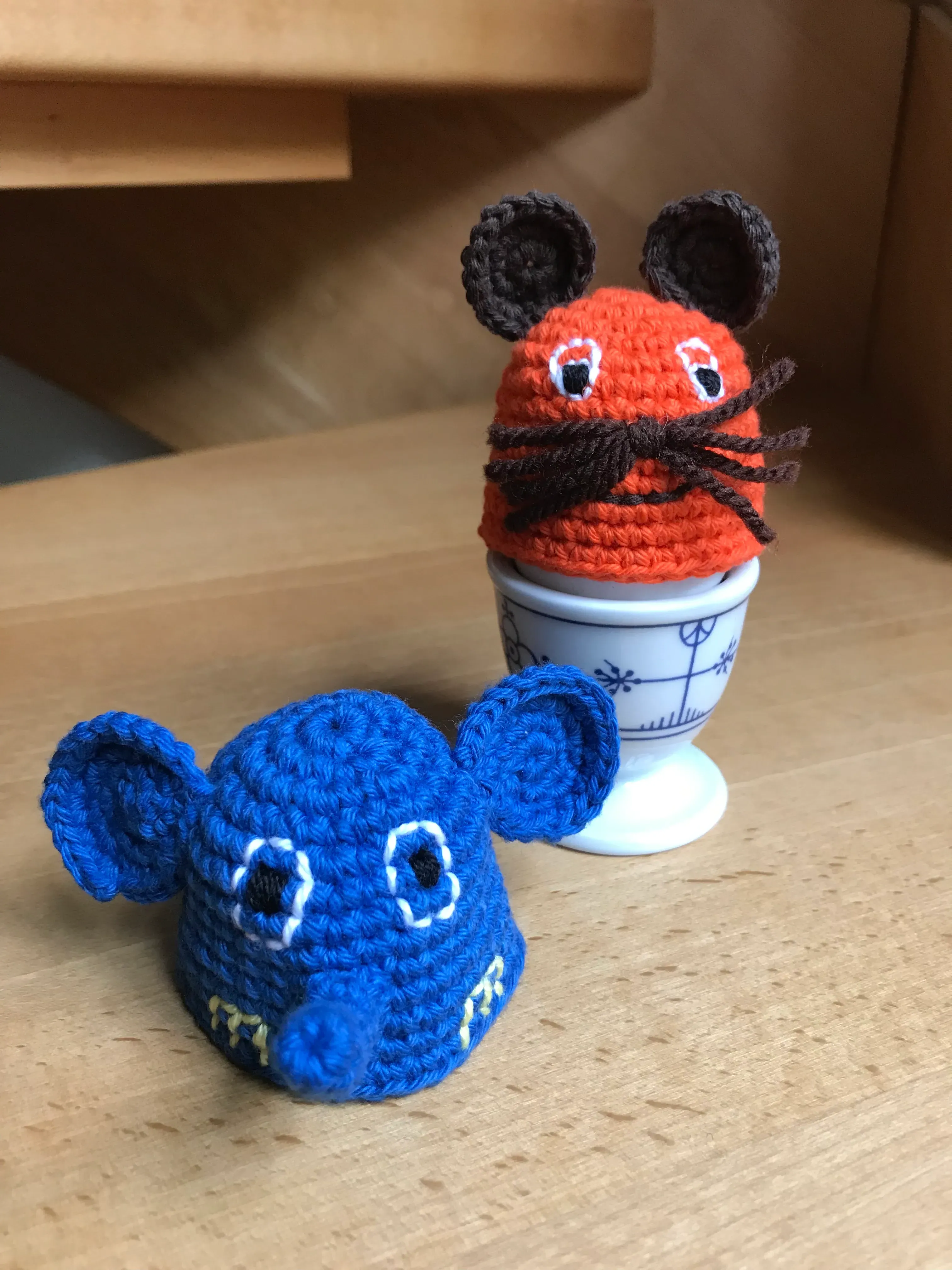 Eierwärmer Set Kindersendung Maus und Elefant sind bekannt