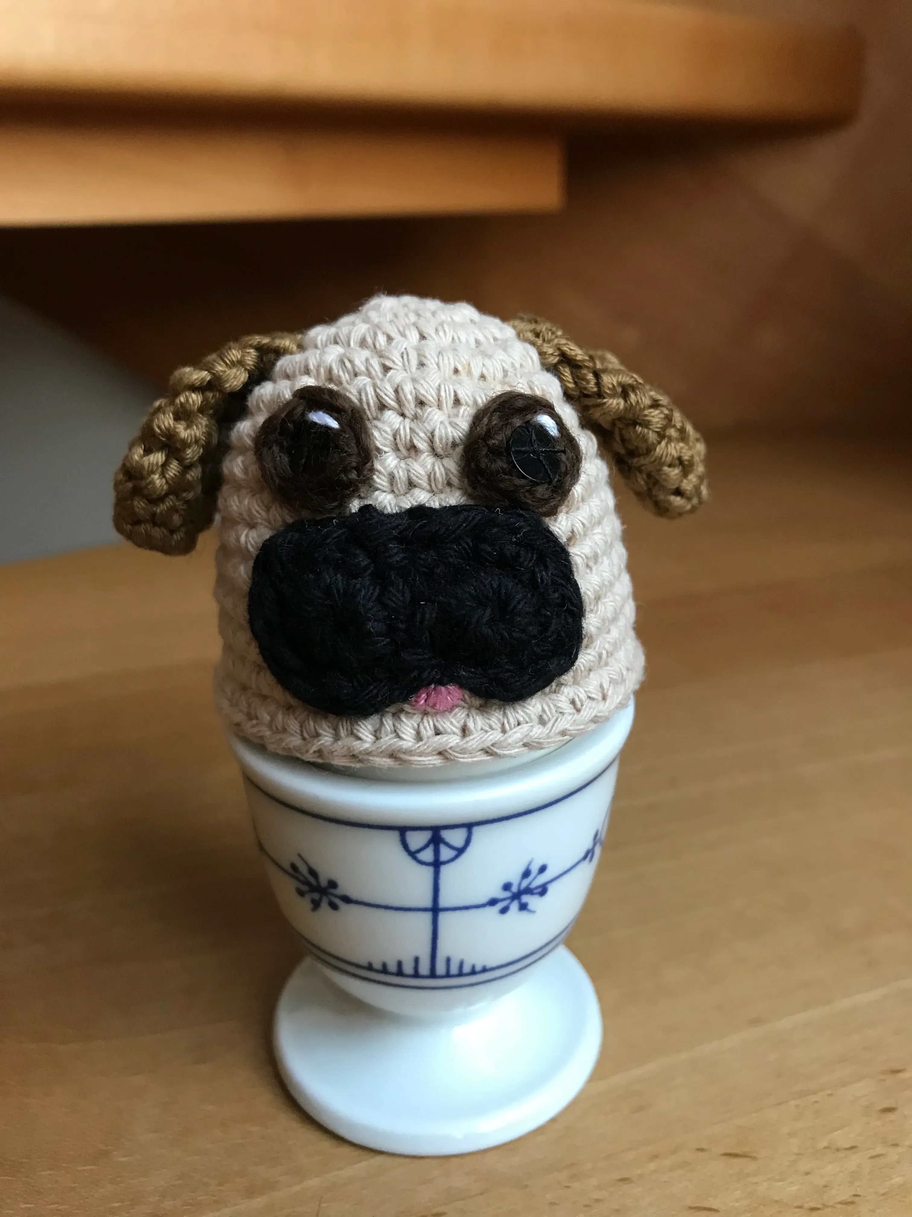 Eierwärmer Mops für Hundeliebhaber