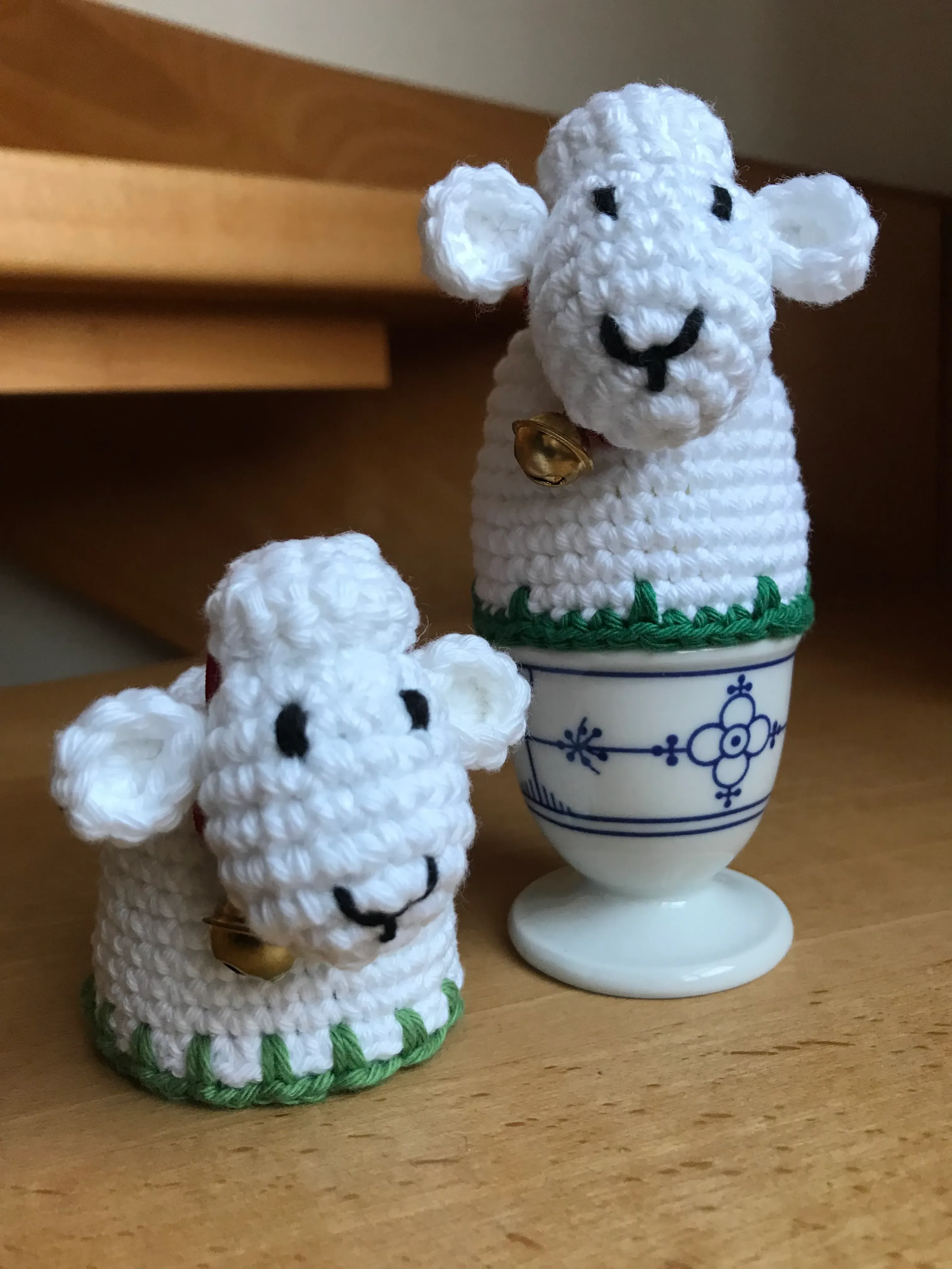 Häkelfigur Schaf Bäh und Mäh